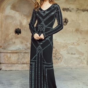 Peruvian Connection pima cotton art deco dress